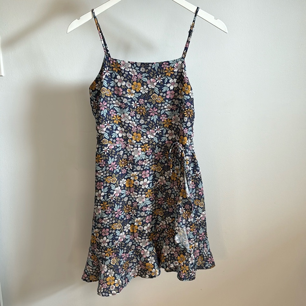 Altar’d State faux wrap mini dress.